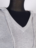 Piękna tunika szara z kapturem, H&M