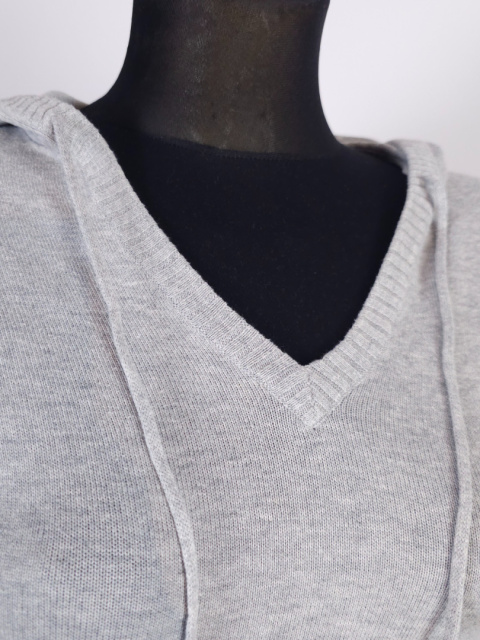 Piękna tunika szara z kapturem, H&M Piękna tunika szara z kapturem, H&M