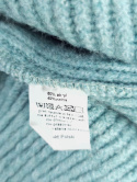 Miętowy sweter Wełniany