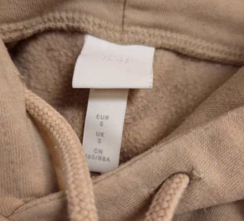 Piękna Bluza z Kapturem Beżowa Piękna Bluza z Kapturem Beżowa