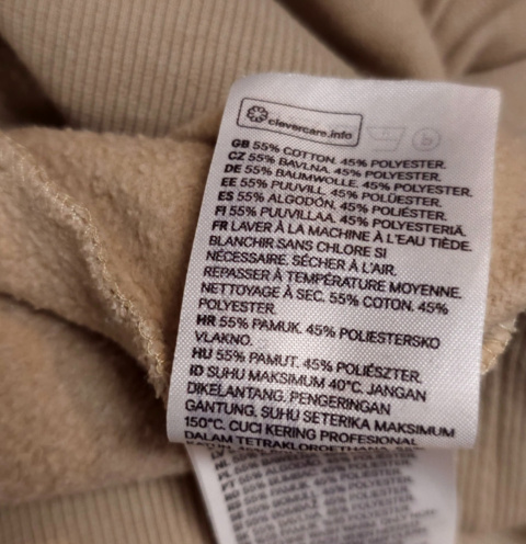 Piękna Bluza z Kapturem Beżowa Piękna Bluza z Kapturem Beżowa