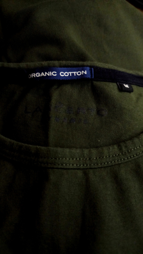 Piękny T-shirt Khaki, Zielony, Organic Cotton Piękny T-shirt Khaki, Zielony, Organic Cotton