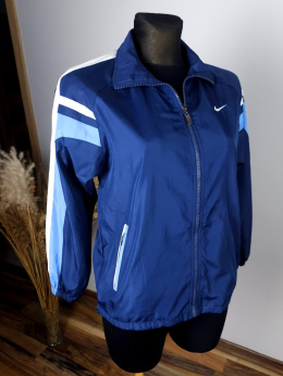 Kurteczka Wiatrówka Nike Granatowa, Niebieska, Bawełniana