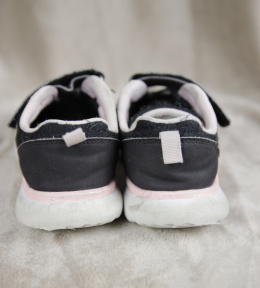 Wygodne Sneakersy na rzepy i sznurowane, Czarne, Sprandi, rozm.32